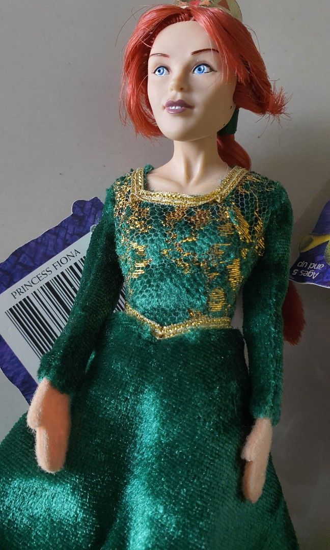 Shrek Gingerbread man Princess Fiona Lord Farquaad plush set of 4 Spawn