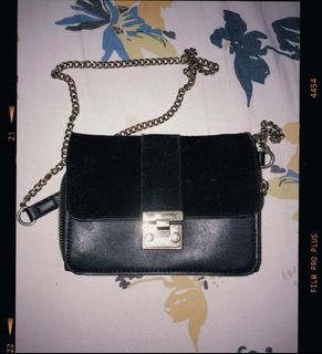 Small clutch black bag