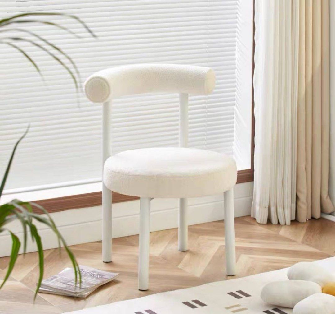 Fabric dressing table new arrivals chair
