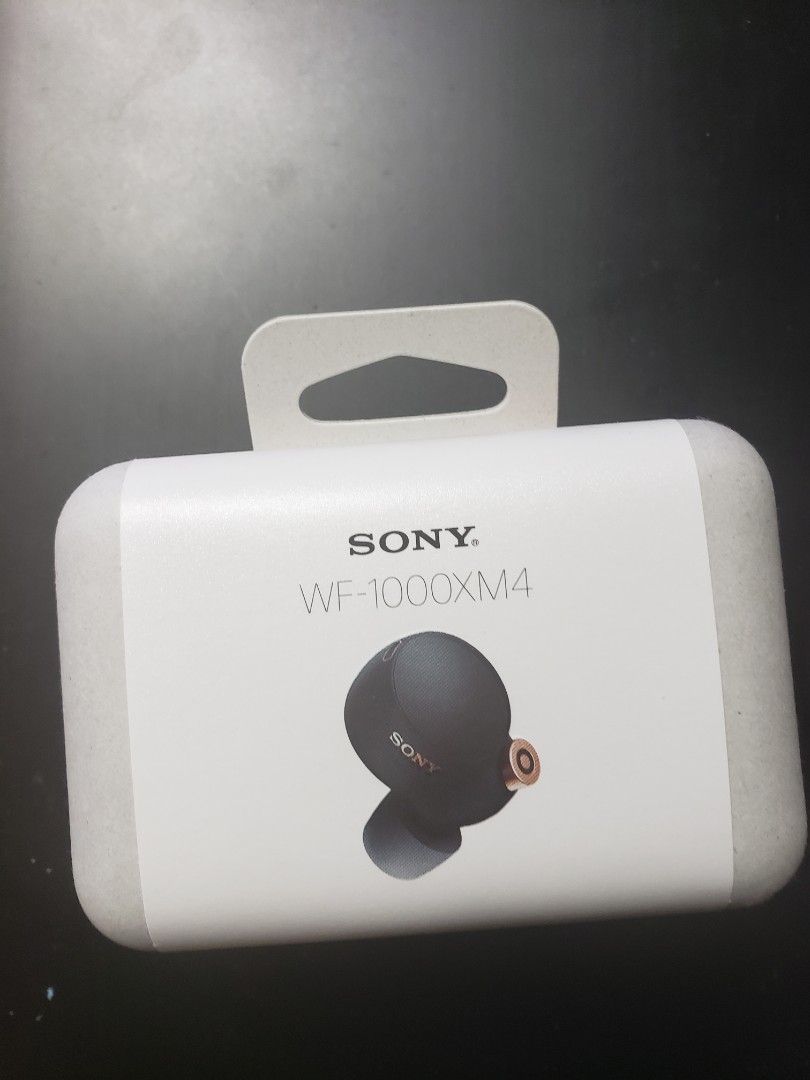 全新未開封SONY WF-1000XM4 藍牙耳機(黑色) 無收據, 音響器材, 耳機