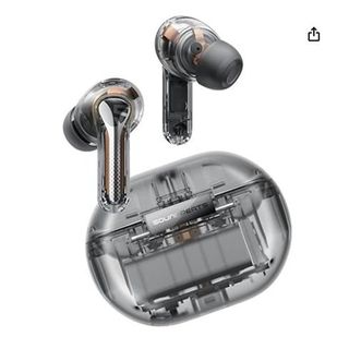 SoundPEATS Space Hybrid Active Noise Cancelling Headphones, Wireless Over  Ear Bluetooth Headphones, 123H Playtime Hi-Res Audio Custom EQ via App Deep