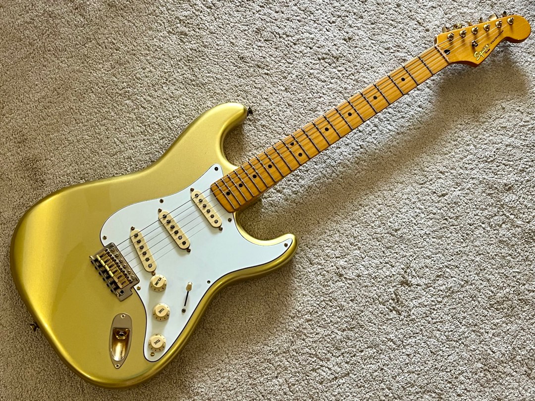 Squier sales aztec gold