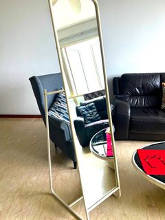 Ikea standing mirror white color, Furniture &amp; Home Living, Home Decor ...