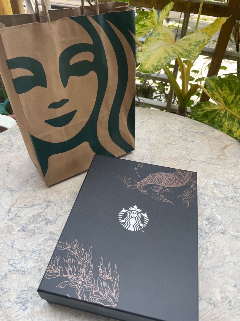 Starbucks 2024 Planner in Rosegold, Hobbies & Toys, Stationary & Craft