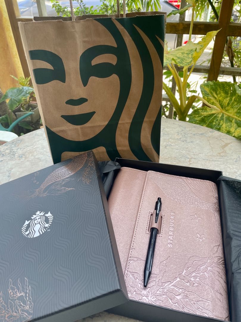Starbucks 2024 Planner in Rosegold, Hobbies & Toys, Stationary & Craft