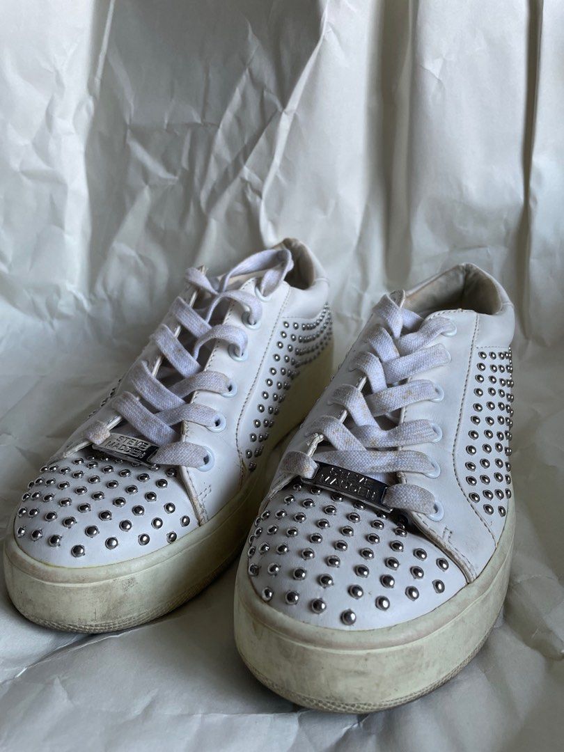 Steve madden discount spiked sneakers