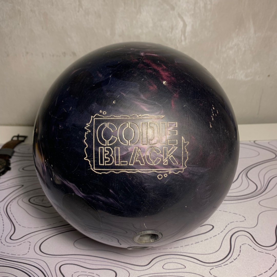 Storm Code Black Bowling Ball, Sports Equipment, Sports & Games