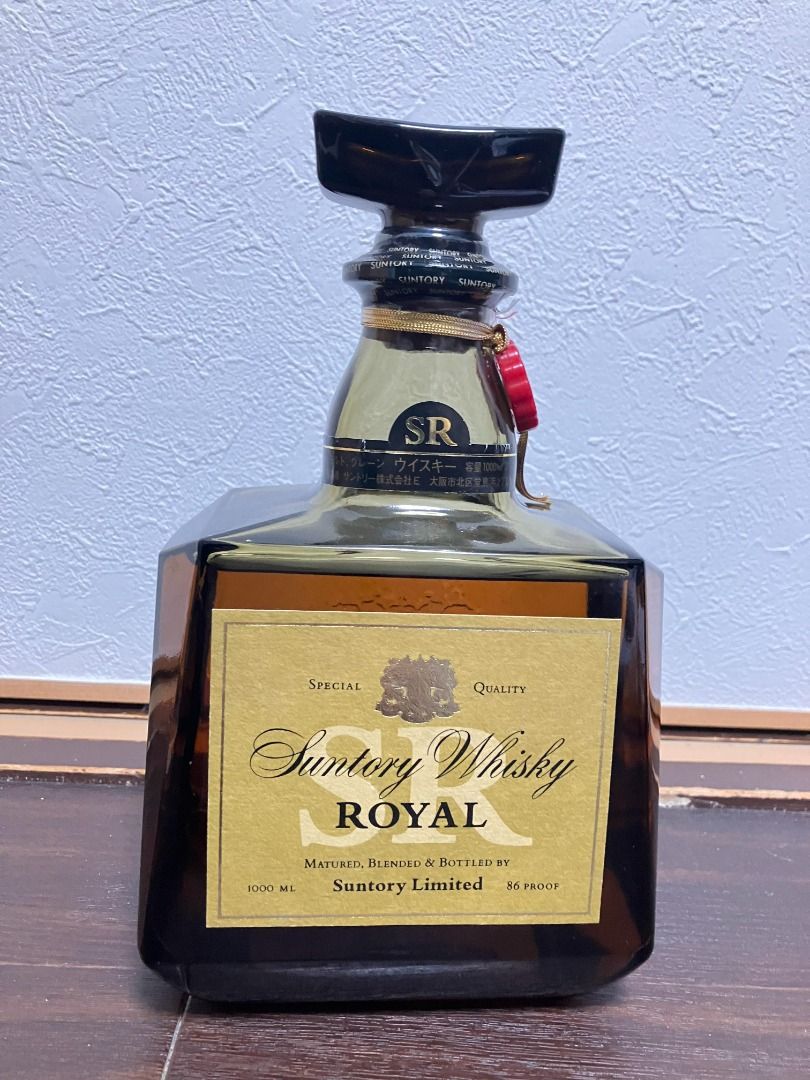 Suntory Whisky Royal SR 1000ml 三得利威士忌, 嘢食& 嘢飲, 酒精飲料
