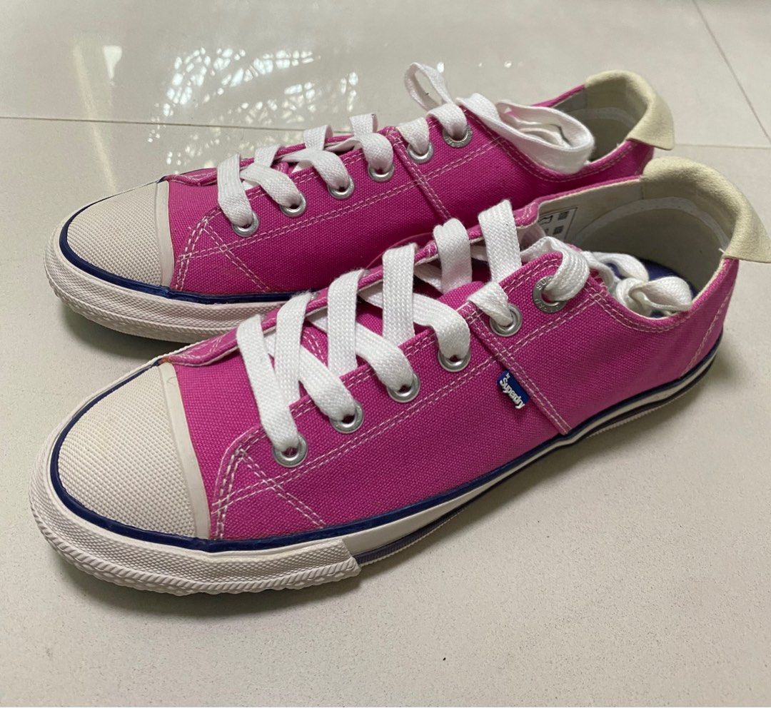 Superdry canvas shoes on sale