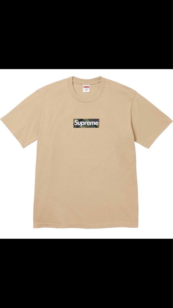 オリジナル Supreme - Camouflage Box camo Khaki logo box Logo ...