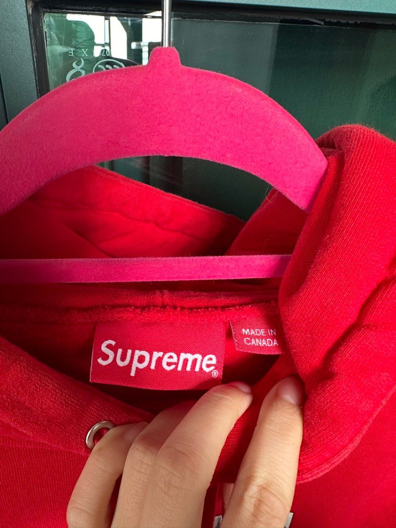 Supreme Red Hoodie