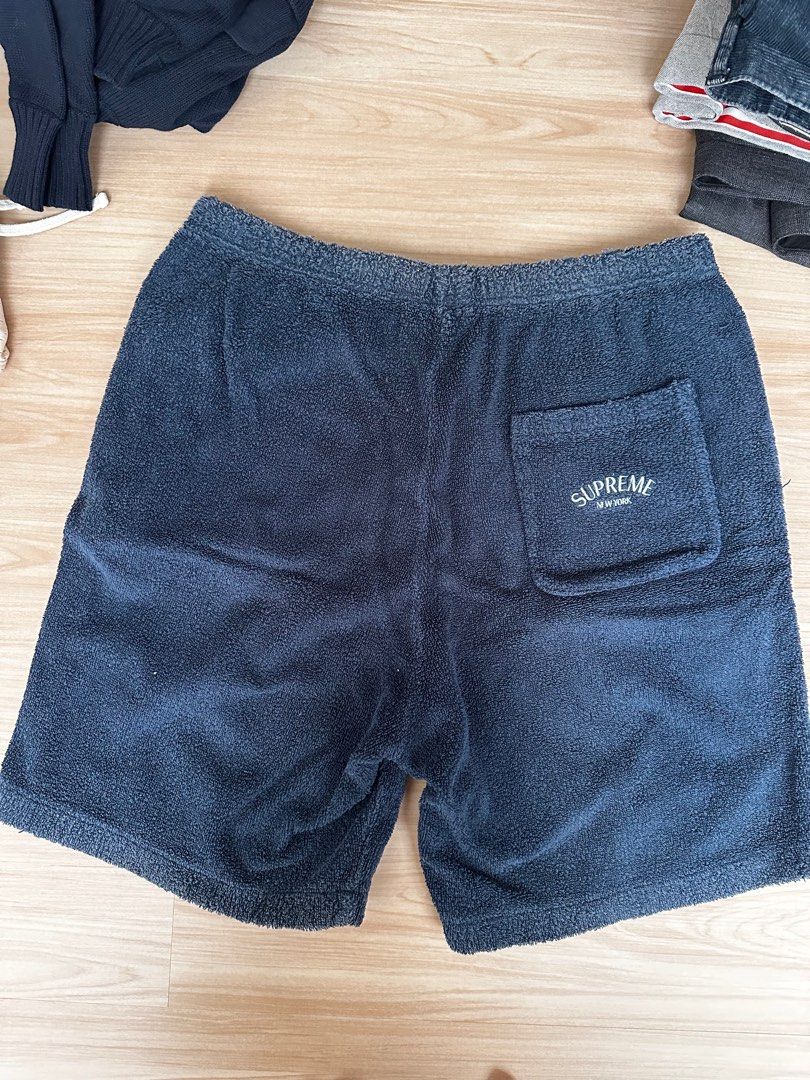 Supreme towel shorts on sale