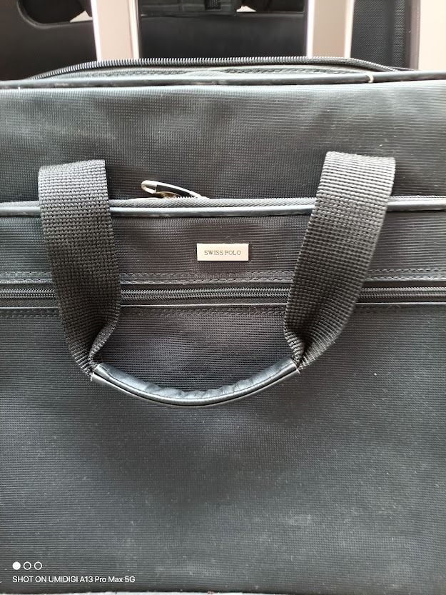 Swiss Polo Document travel bag with wheels 42cm length