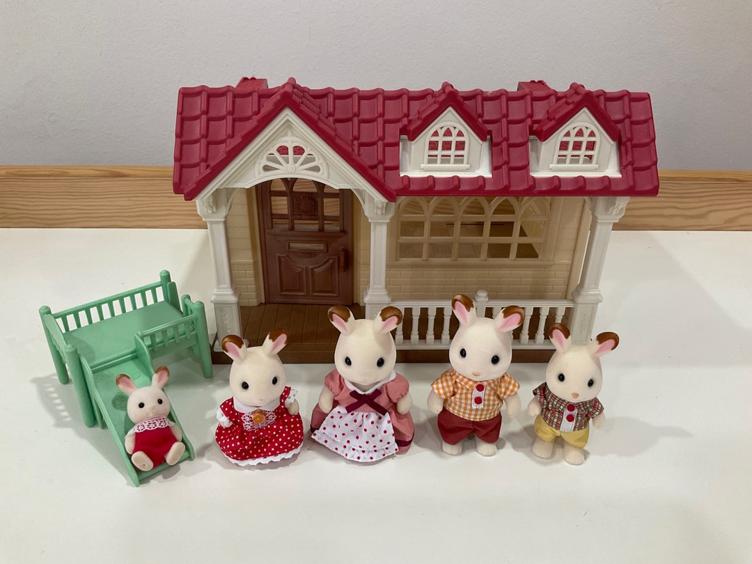 Sylvanian Raspberry Sylvanian Families - Raspberry Home + Calico Critters, Hobbies & Toys ...
