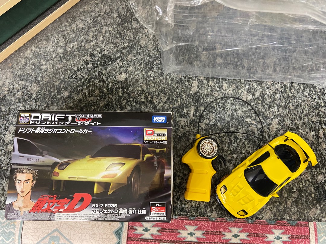 大割引］(21) Takara Tomy RC Drift Package Light 頭文字D RX-7 FD3S