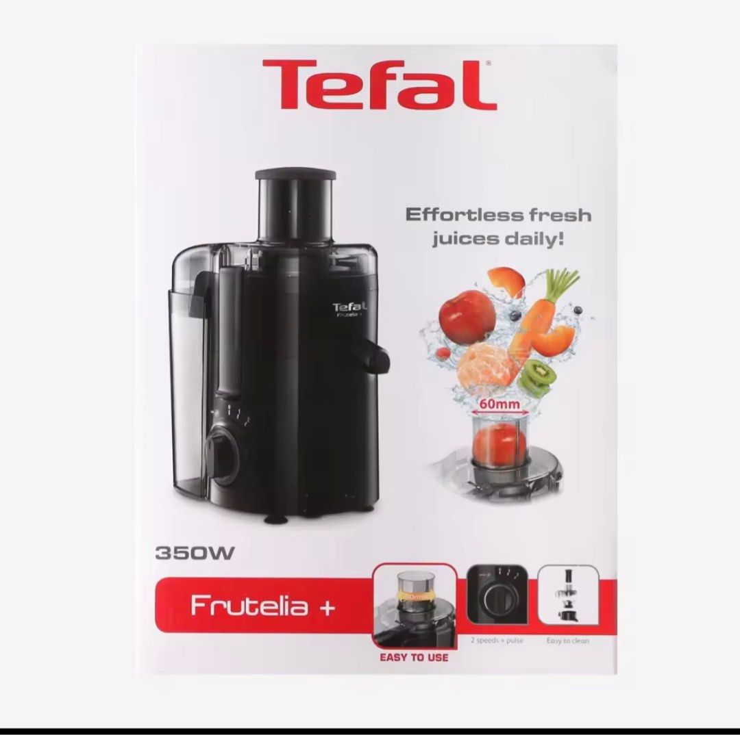 Tefal Juicer with Warranty Used 4 times, TV & Home Appliances