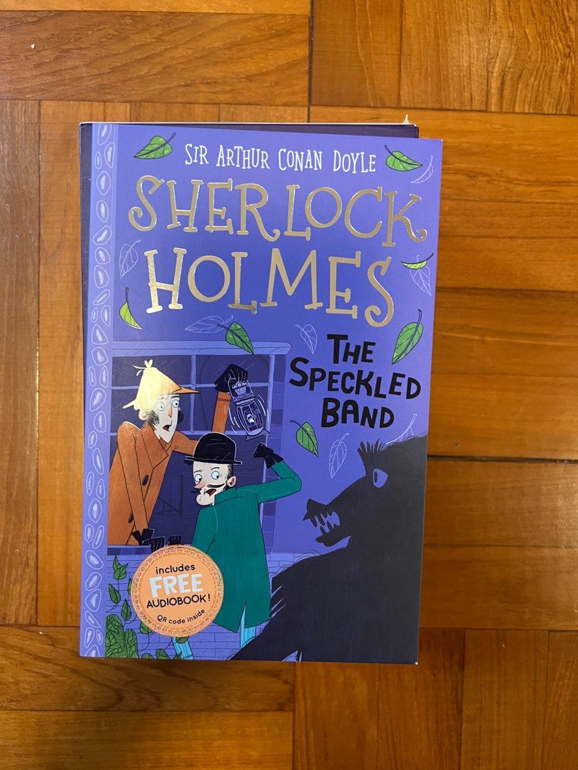 THE SHERLOCK HOLMES 兒童英文圖書一套10本, 興趣及遊戲, 書本& 文具