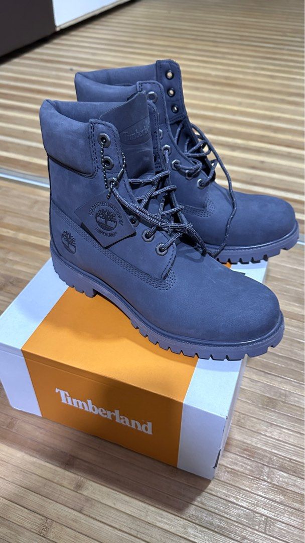 TIMBERLAND PREMIUM WATERPROOF BOOT DARK GREY NUBUCK Men s Fashion