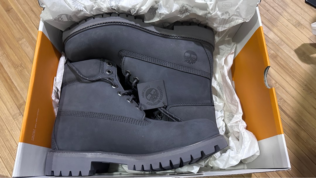 Mens black timberland premium boots store