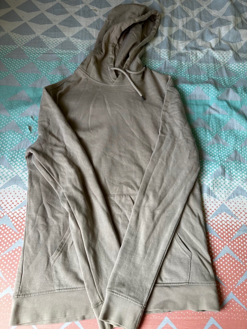 Topman khaki hoodie cheap