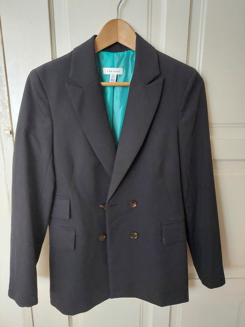 Topshop black hotsell blazer