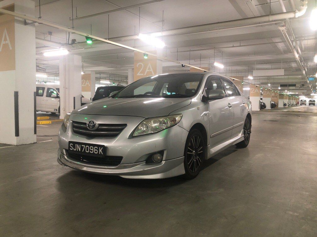 Toyota altis car rental ( p plate available), Cars, Car Rental on Carousell