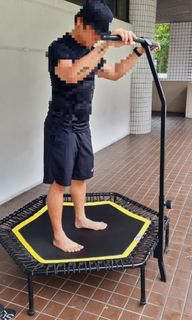 Boogie bounce online trampoline size