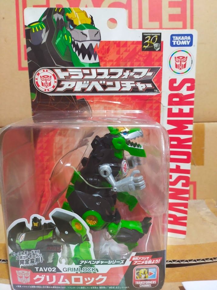Transformers Adventure TAV02 GRIMLOCK (Category: Action & Battle Toys) located in Quezon. Submitted by sug0it0ys (Listing ID 1279364773, Image 1). Description: [TAKARA TOMY] TRANSFORMERS ADVENTURE TAV02 GRIMLOCK SEALED ================== PHP 1,500.00 ^LBC / JRS / J & T SELLER LOCATION: SARIAYA, QUEZON CALABARZON PROVINCE ================== Payment options: 1. LBC COP/Cash on Pickup - Payment/Claim at preferred LBC branch. 2. LBC COD/Cash on deliv
