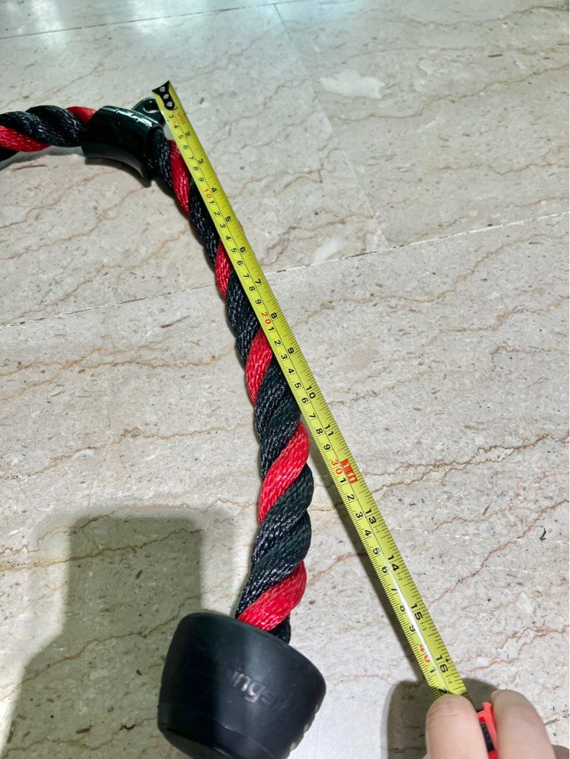 Rope cable attachment outlet