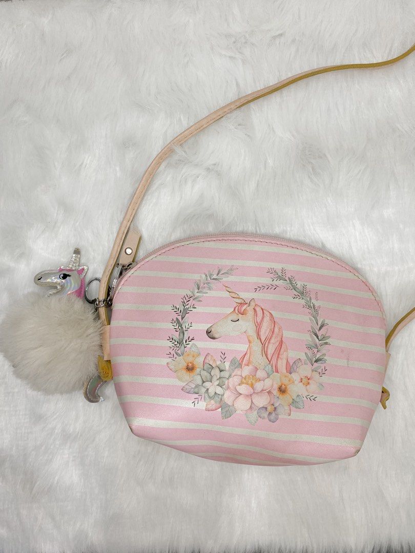Unicorn bag from h m with free unicorn wallet Women s Fashion Bags Wallets Shoulder Bags on Carousell
