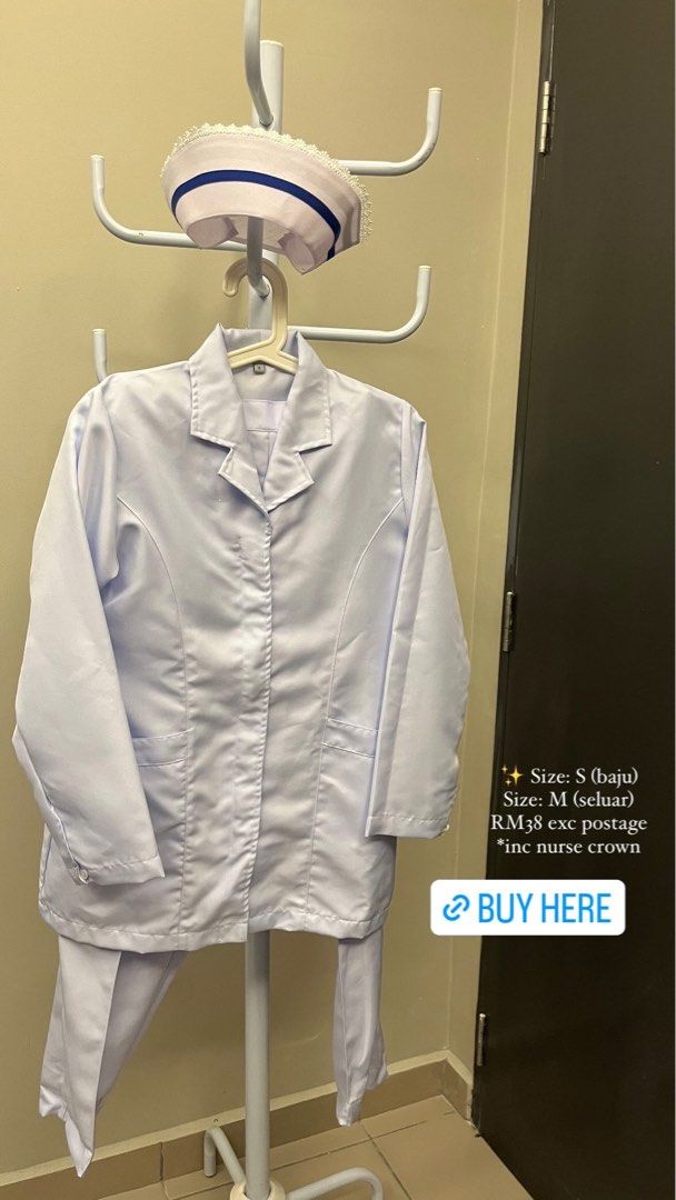Uniform Nurse KKM, Women's Fashion, Dresses & Sets, Sets or Coordinates