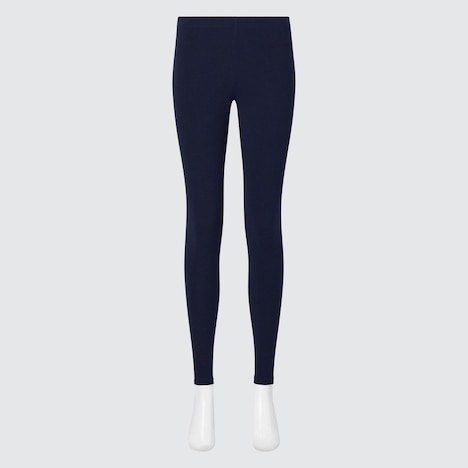 UNIQLO HEATTECH Womens Extra Warm Cotton Leggings (Navy Blue), Women's  Fashion, Bottoms, Other Bottoms on Carousell