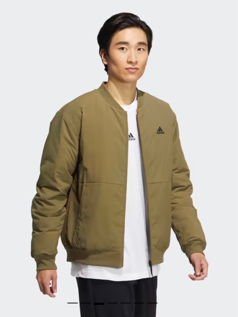 Adidas down bomber jacket hotsell