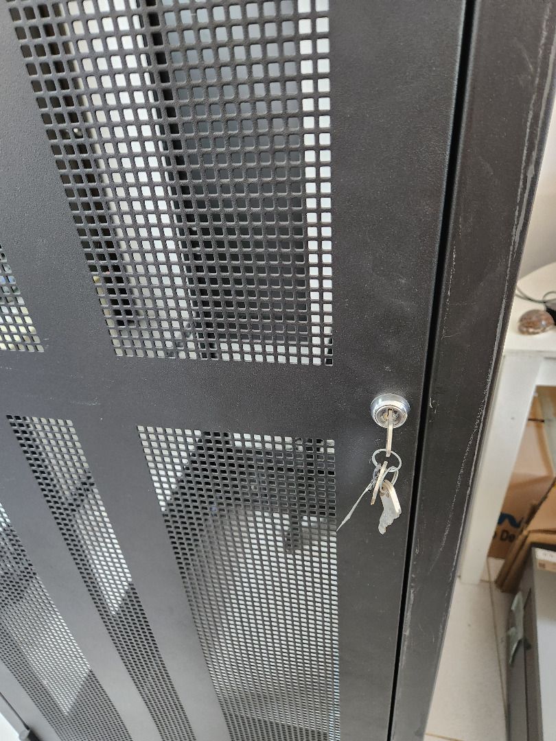 Used 42U Server Rack Metal Mesh Australia Data Cabinet Center ...