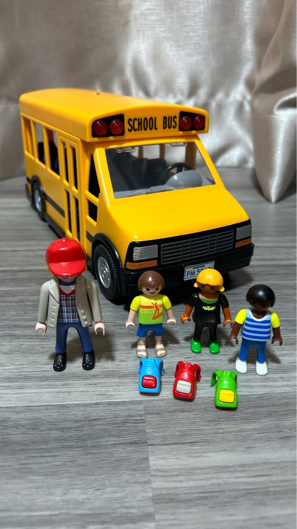 Playmobil School Bus 2022 Version : Toys & Games