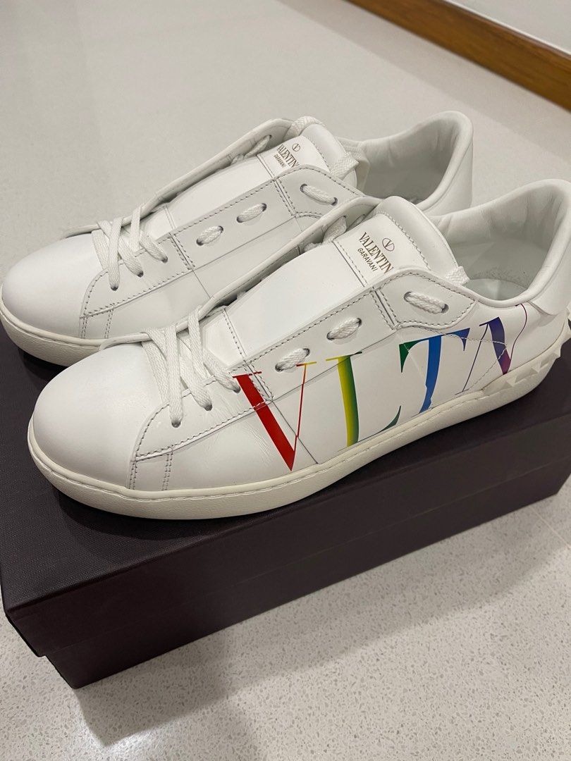 Valentino rainbow shoes sales