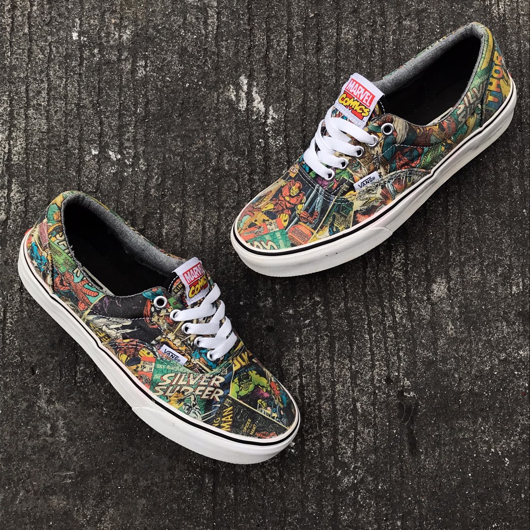 Vans Era Classic X Marvel Men s Fashion Footwear Sneakers on