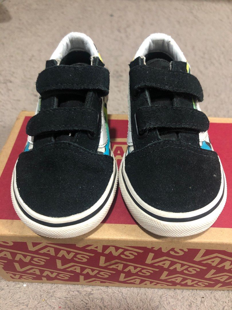 Vans old skool v surf flames skate shoes online