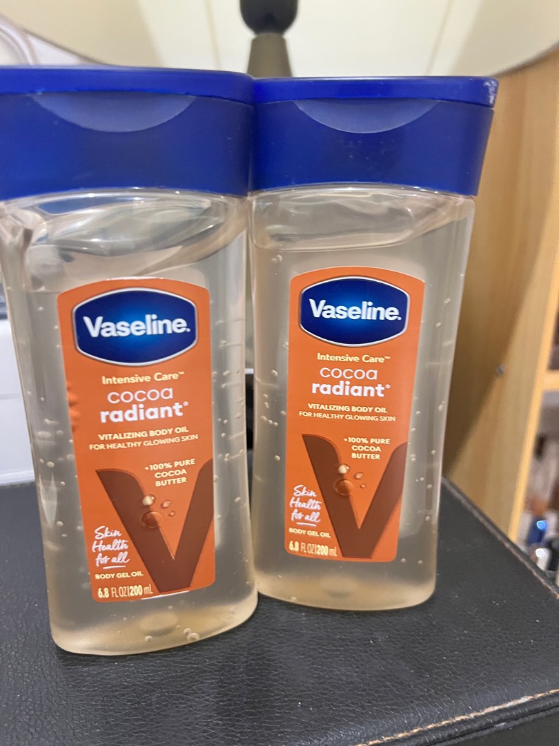 Vaseline Cocoa Radiant Body Oil 200mL, Beauty & Personal Care, Bath & Body,  Body Care on Carousell