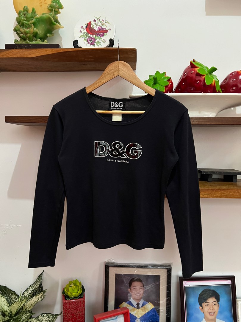 Vintage/00’s D&G, Women's Fashion, Tops, Longsleeves on Carousell