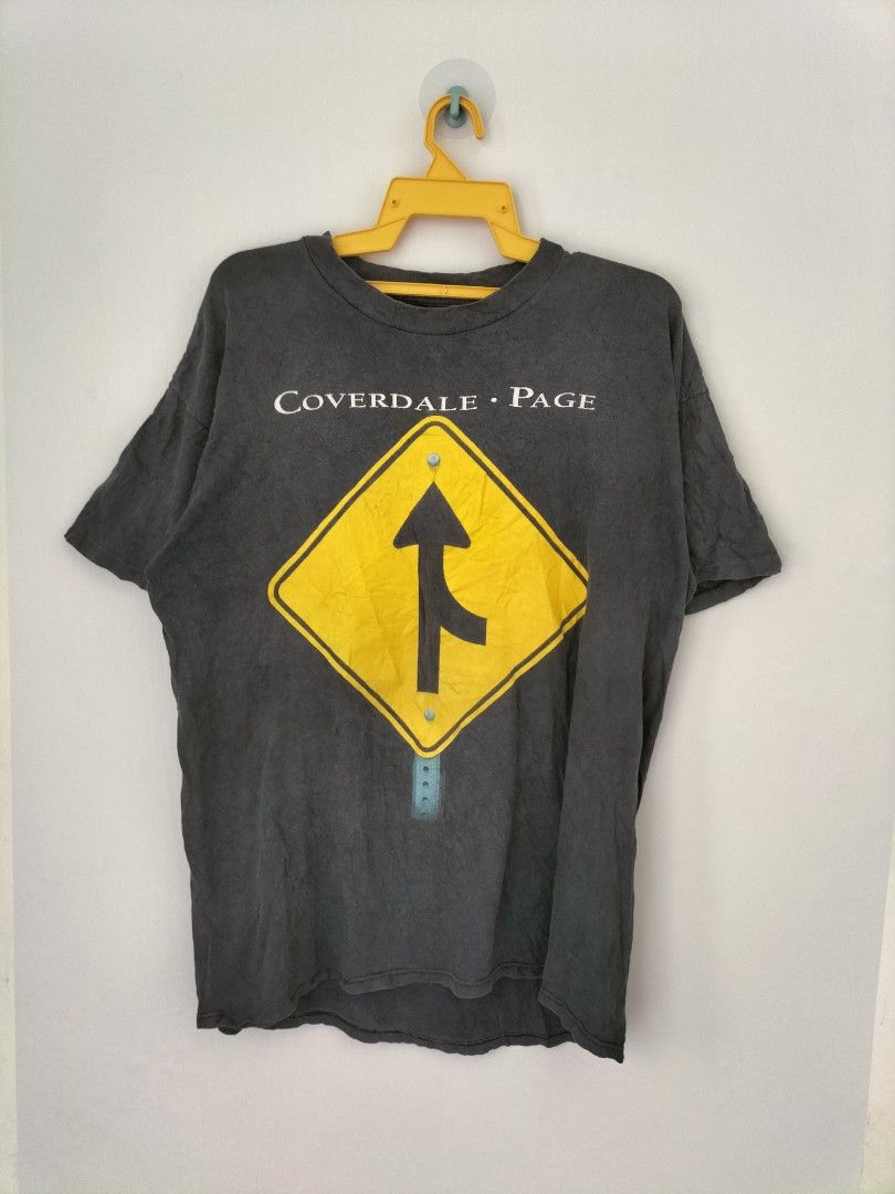 COVERDALE PAGE 1993年 JAPANツアー Tシャツ ビンテージ
