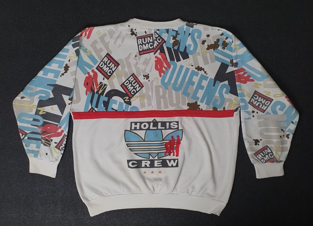 Vintage 80s adidas hip hop run dmc style hoodies outlet