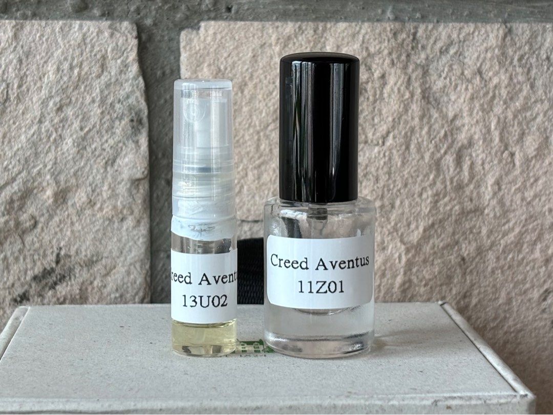Vintage Aventus Decants 11Z01 and 13U01