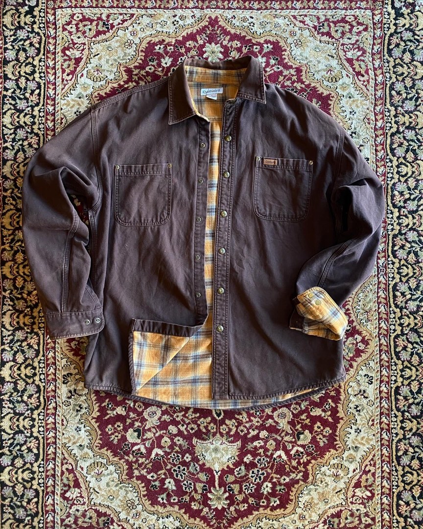 Vintage carhartt workwear jacket best sale