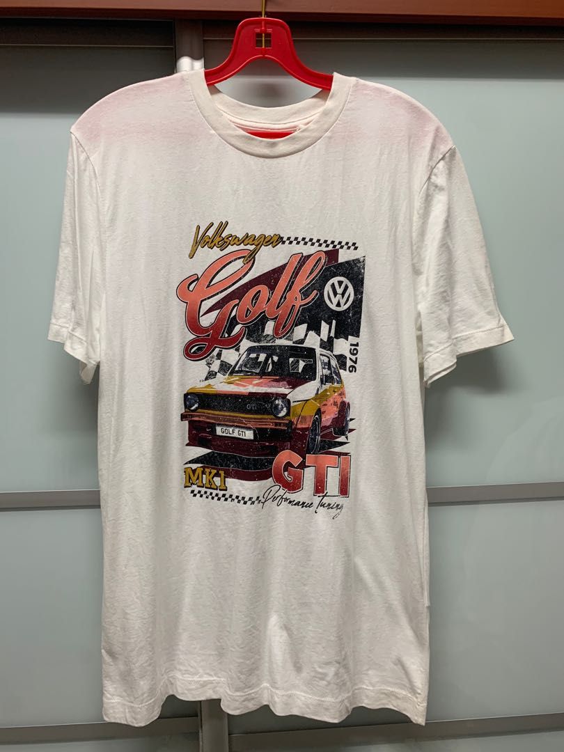 vintage Volkswagen GOLF GTI motor car t shirt tee top Men s