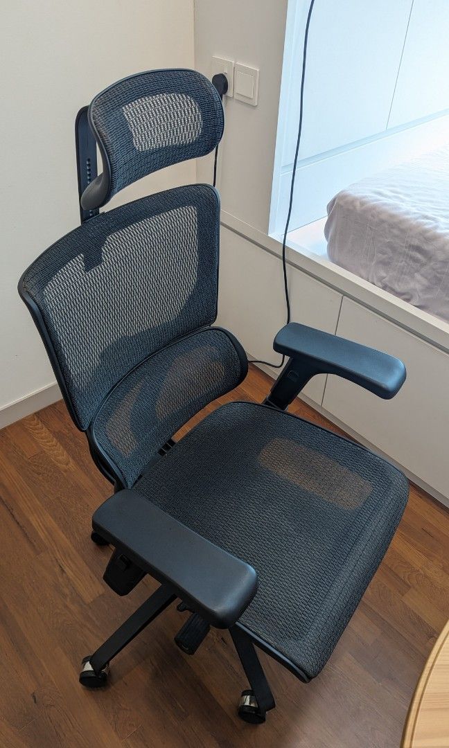 Vision Chair VISION office chair (Full Mesh Seat, Lumbar Support, Back Rest, Head ...