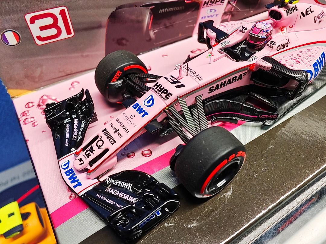 Minichamps Force India Mercedes VJM10 – E. Ocon – GP Australie 2017 – 1/43