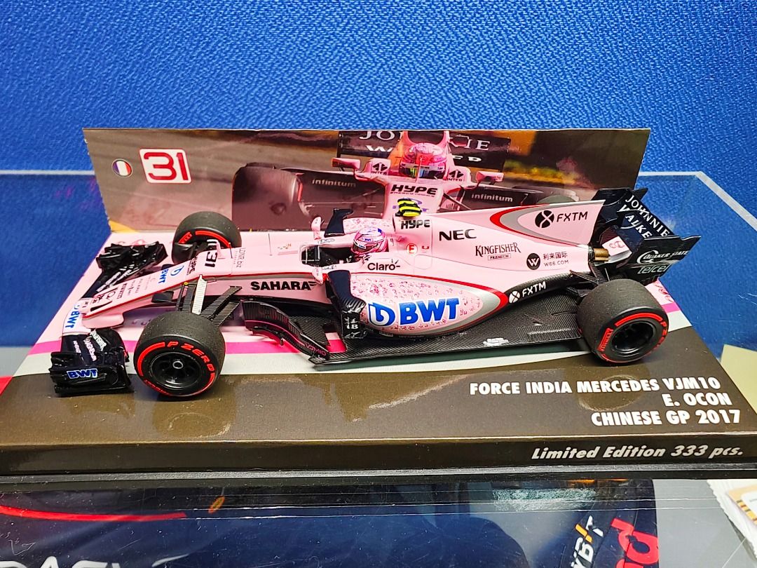 Force India Mercedes VJM10 Esteban Ocon Australian GP 2017