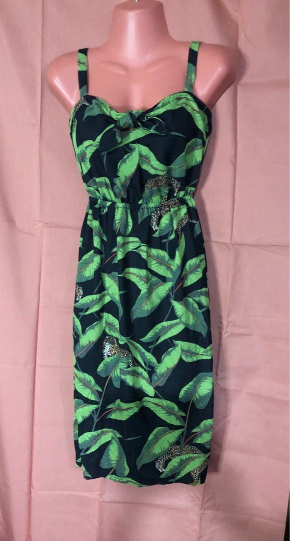 Warehouse banana leaf dress discount