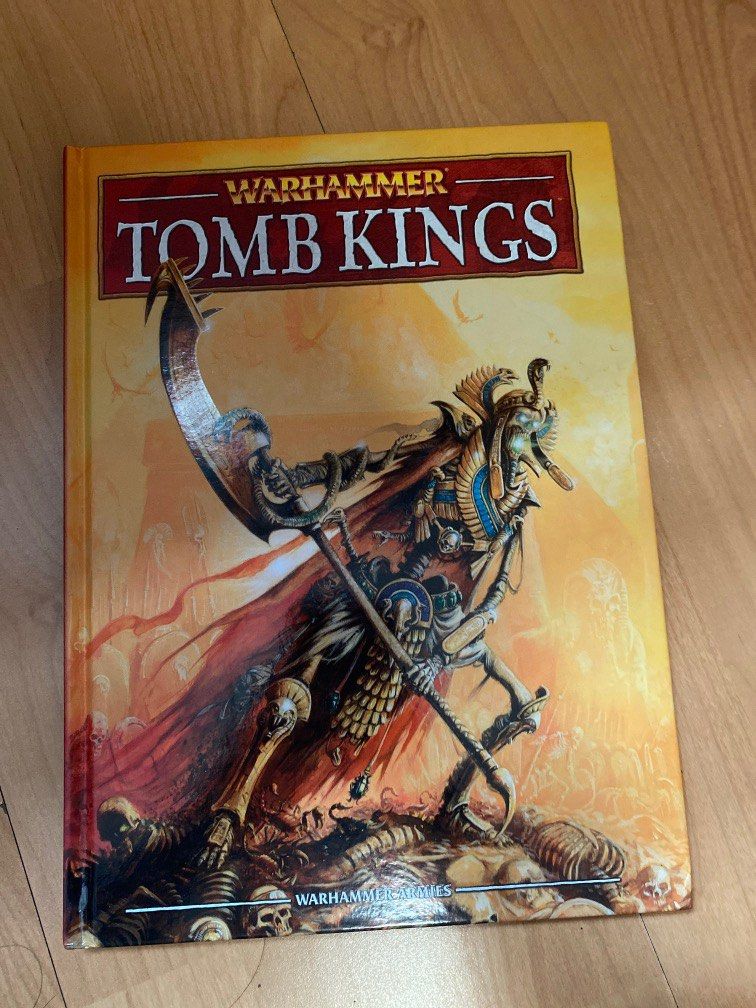 Warhammer fantasy 8th edition tomb kings book, Hobbies & Toys, Toys